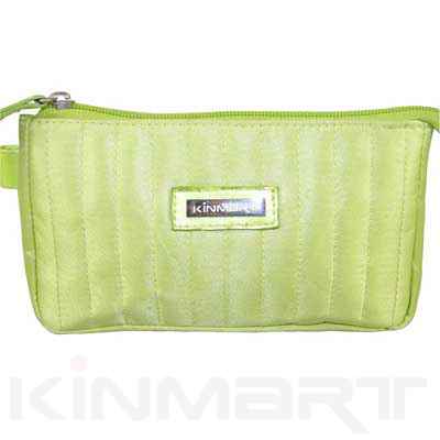 Small Satin Stitched Toiltry Bag